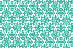 Floral Leaves Pattern for Fabric and Wrapping Ideal for Wedding Invitations Backdrops and Textiles Featuring Vintage Moroccan Indian and Damask Designs vector