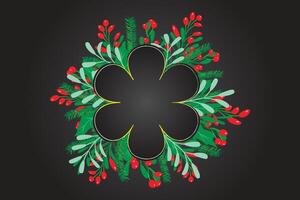 Happy new year typography background design. vector