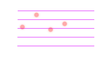 a line with dots on it, with a pink dot in the middle png