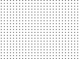 Polka dot pattern, geometric texture. Dotted graph paper with grid. Cute black and white polka dot pattern. Seamless monochrome polka dot pattern for fabric, wallpapers, wrapping paper, cards vector