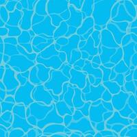 Turquoise rippled water texture background. Seamless pattern. Sea waves abstract background. Modern flat background design with tranquil turquoise ripples. vector