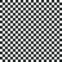 Black and white checkered pattern, checkerboard seamless pattern. Checkered wallpaper. vector