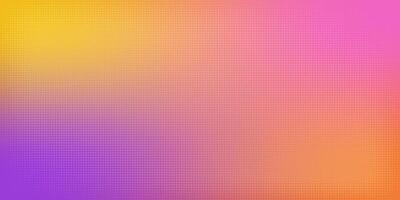 Warm Gradient Pixelated Halftone Background vector