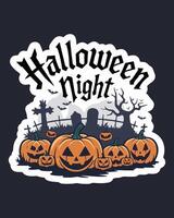 a black t - shirt with a halloween themed design on it. vector