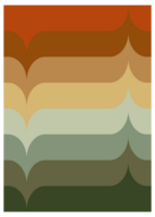 Abstract Geometric Color Gradient Art png