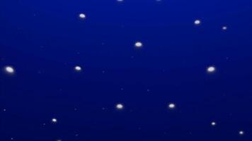 Red and blue background. Design. Small floating bubbles moving in different directions made in 3d format. video