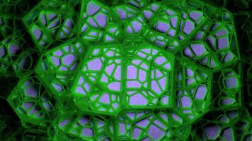 Moving Liquid Web. Design. Abstract 3d web with colorful moving patterns. Layered liquid web moves in pattern video