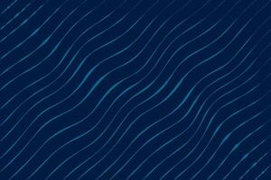 Dark Blue Textured Background with Wavy Lines vector
