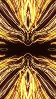 Flickering bright lines of electricity. Design. Electric lines flicker and move in musical rhythm. Animation with electric discharges in lines with hypnotic effect video