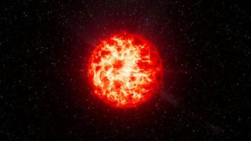 Abstract energy orb motion graphics. Motion. Colorful sphere with swirling energy movement effect within isolated on a black background. video