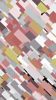 Overlapping background of multicolored strokes. Animation. Colorful computer strokes are applied in layers and fill background video