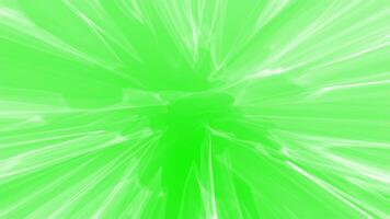 Gray and green background. Motion.A light abstraction with a continuous translucent narrow line that bends in different directions. video