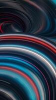 A wormhole in time and space, science fiction background. Media. Abstract jump in hyperspace, data tunnel. Vertical . video