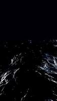 Abstract deep dark ocean close up view. Media. Dark water waves. Vertical . video