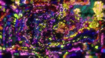 Bright colorful animation with shimmering curved lines. Motion. Abstract background with shimmering colorful patterns. Bright shimmering pattern with abstract lines video