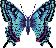 flying butterfly design with beautiful wings vector