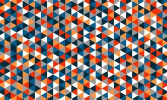colorful vintage triangle pattern background design vector