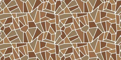Mosaic paving floor stone tile pattern background vector