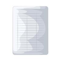 Illustration of file vector