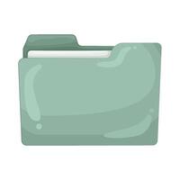 Illustration of folder vector