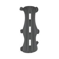 Illustration of archery arm guard vector
