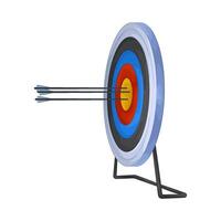 Illustration of archery vector