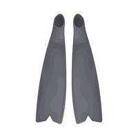 Illustration of diving fins vector