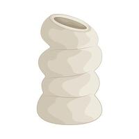 Illustration of flower vase vector