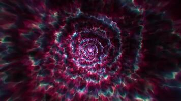 Kaleidoscope seamless loop sequence patterns abstract multicolored motion graphics background. video