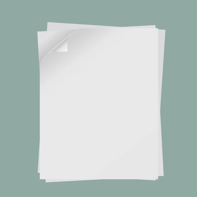 Stack of papers A4 format