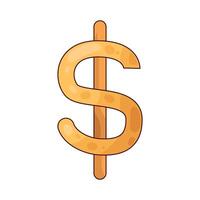 Illustration of dollar vector
