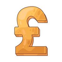 Illustration of pound vector