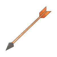 archery arrow illustration vector