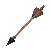 archery arrow illustration vector