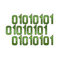 Illustration of binary code vector