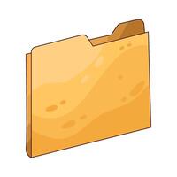 Illustration of folder vector