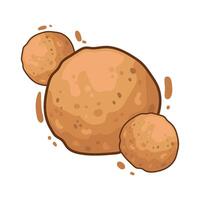 Illustration of bakso vector
