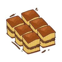 Illustration of martabak vector