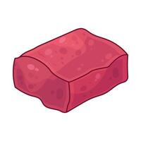 Illustration of meat vector
