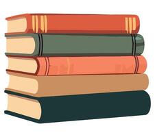 library of old books offers wisdom vector