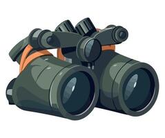 zooming in on adventure with telescopic technology vector