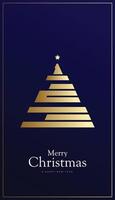 Christmas and New Year background with countdown style of numbers one, two, and three in the shape of a Christmas tree, luxurious, creative, and elegant theme. vector