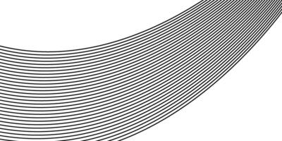 Abstract white background with black lines wave stripe design. illustration vector