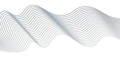 Abstract wavy lines pattern design modern futuristic background. illustration. vector