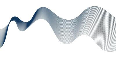 Abstract wavy stripe lines design background. illustration. vector