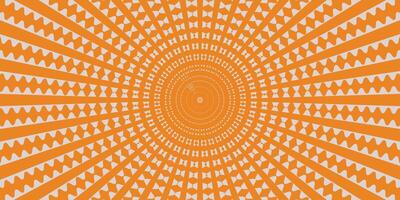 Abstract radial lines retro vintage style background design. illustration vector