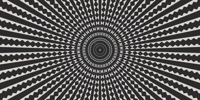 Abstract radial lines retro vintage style background design. illustration vector