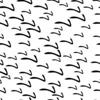 Seamless pattern with sketch squiggle vector