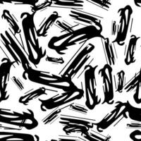 Seamless pattern with sketch oval shape vector