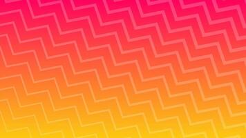 Modern colorful gradient background with zig zag lines vector